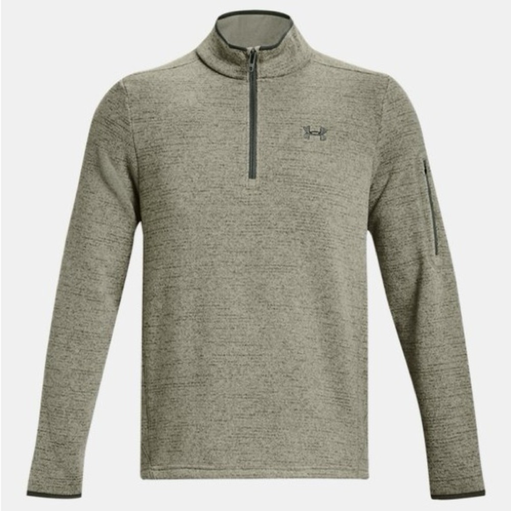 Under Armour mens Specialist fleece Quarter Zip-up SZ Small
